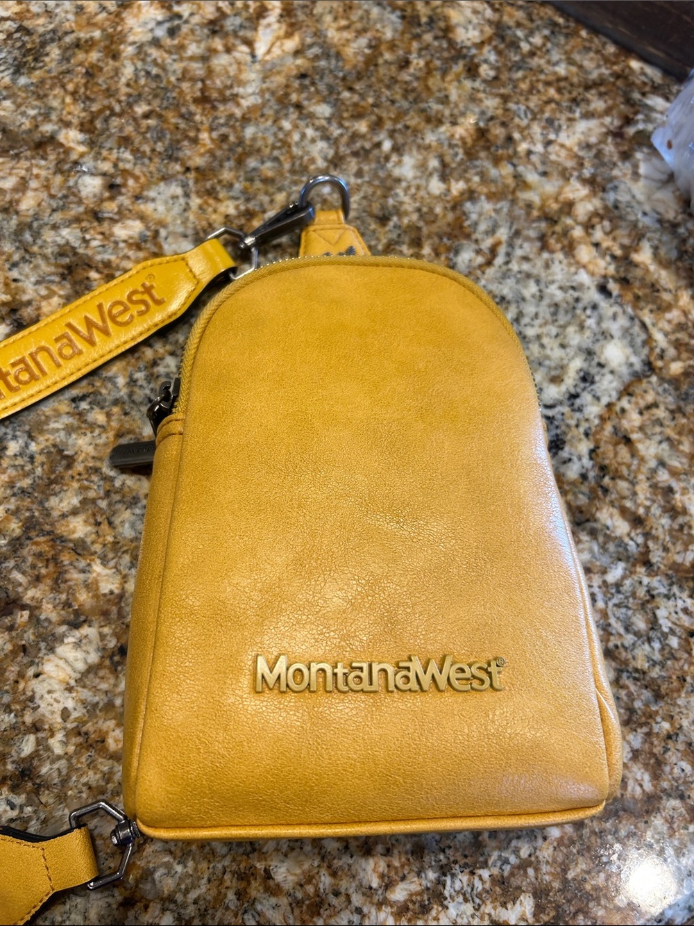 MontanaWest Mustard Yellow Mini Crossbody Bag